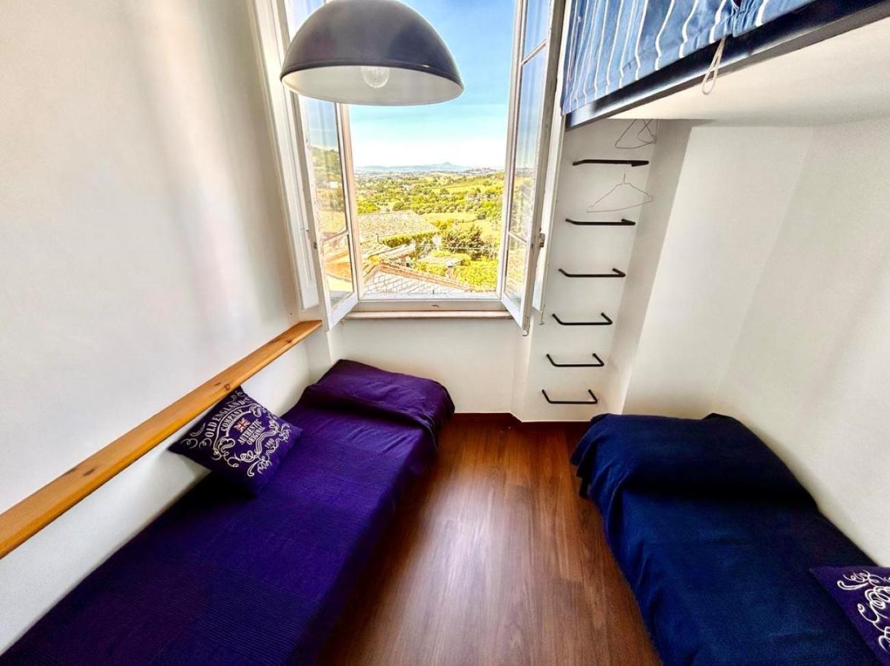 Apartament Paulis - Semiattico In Pieno Centro A Sirolo, Con Meravigliosa Vista Mare Zewnętrze zdjęcie